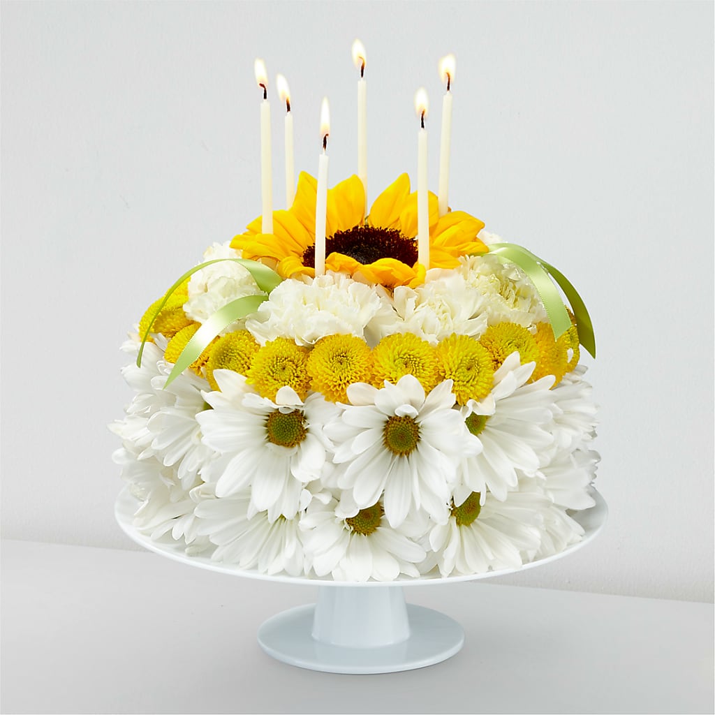 Birthday Smiles Floral Cake – ROBIN'S CORNER FLOWER SHOP, Taunton MA