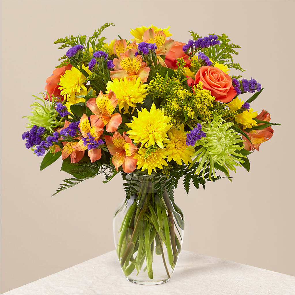 Marmalade Skies Bouquet – ROBIN'S CORNER FLOWER SHOP, Taunton MA