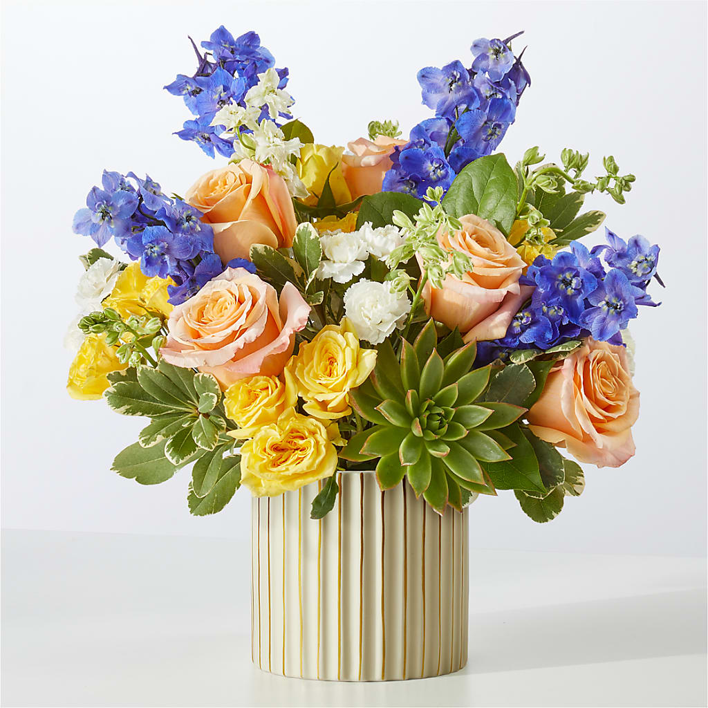 Cobalt Reverie Bouquet – ROBIN'S CORNER FLOWER SHOP, Taunton MA