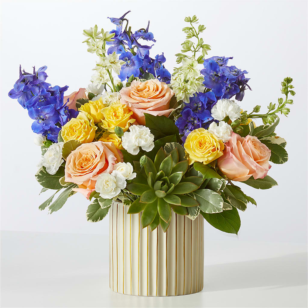 Cobalt Reverie Bouquet – ROBIN'S CORNER FLOWER SHOP, Taunton MA