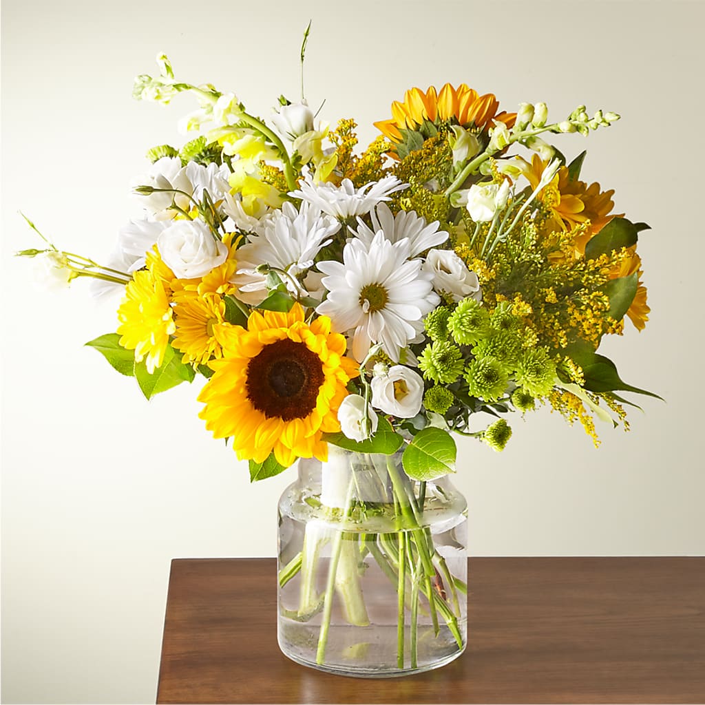 Hello Sunshine Bouquet – ROBIN'S CORNER FLOWER SHOP, Taunton MA