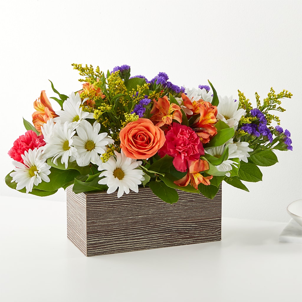 Oopsie Daisy Box Bouquet – ROBIN'S CORNER FLOWER SHOP, Taunton MA