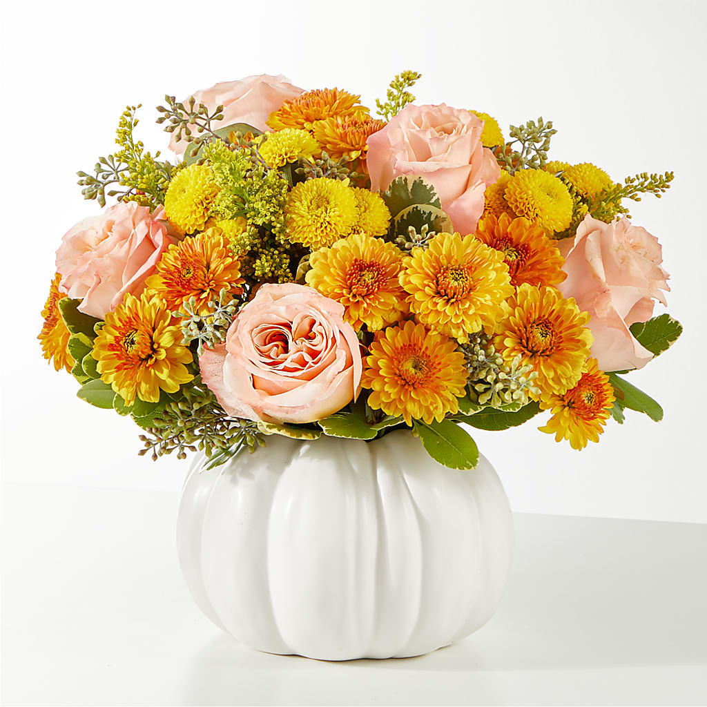 Peachy Pumpkin – ROBIN'S CORNER FLOWER SHOP, Taunton MA