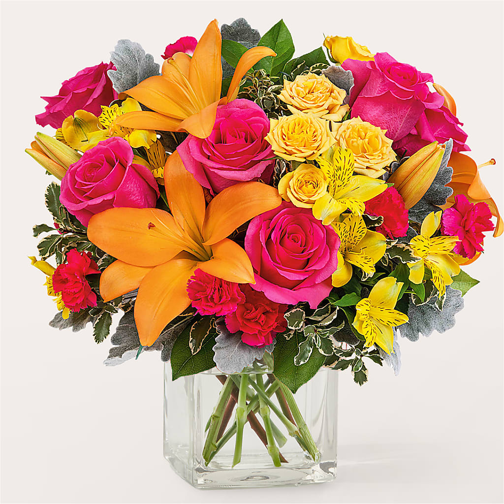 To the Tropics Bouquet – ROBIN'S CORNER FLOWER SHOP, Taunton MA