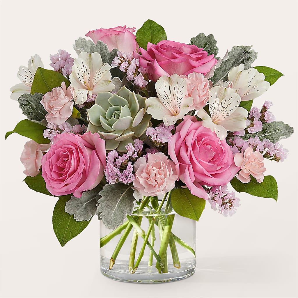 Dusty Rose Bouquet – ROBIN'S CORNER FLOWER SHOP, Taunton MA