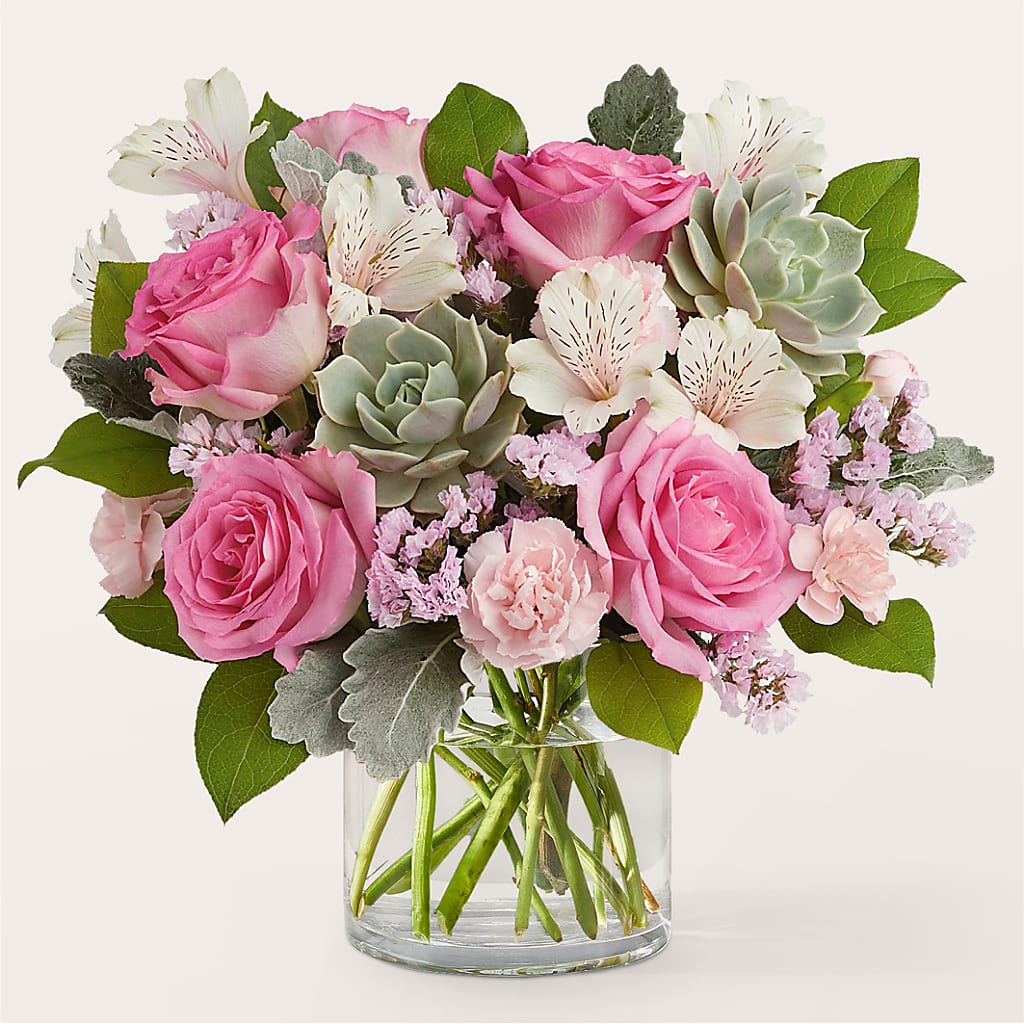 Dusty Rose Bouquet – ROBIN'S CORNER FLOWER SHOP, Taunton MA