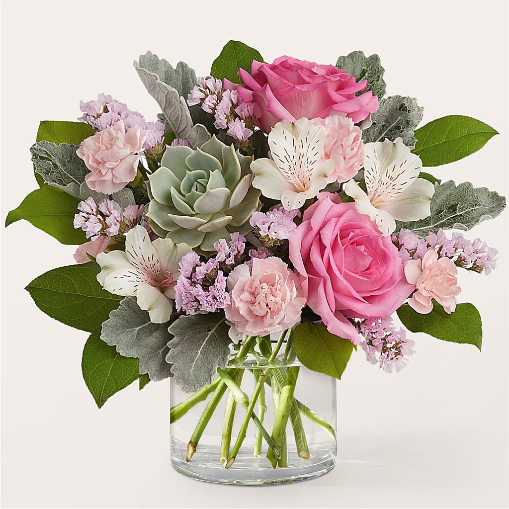Dusty Rose Bouquet – ROBIN'S CORNER FLOWER SHOP, Taunton MA