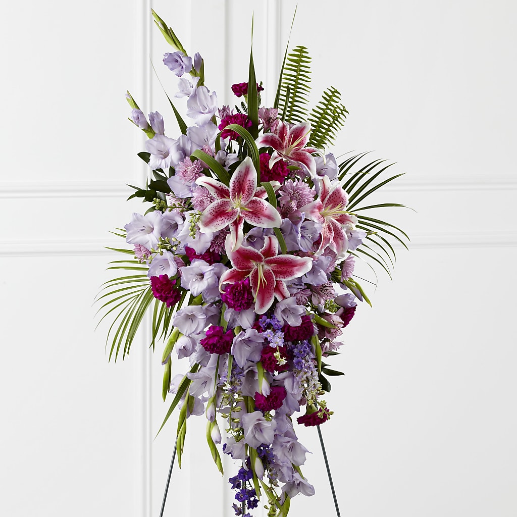Tender Touch Standing Spray – ROBIN'S CORNER FLOWER SHOP, Taunton MA