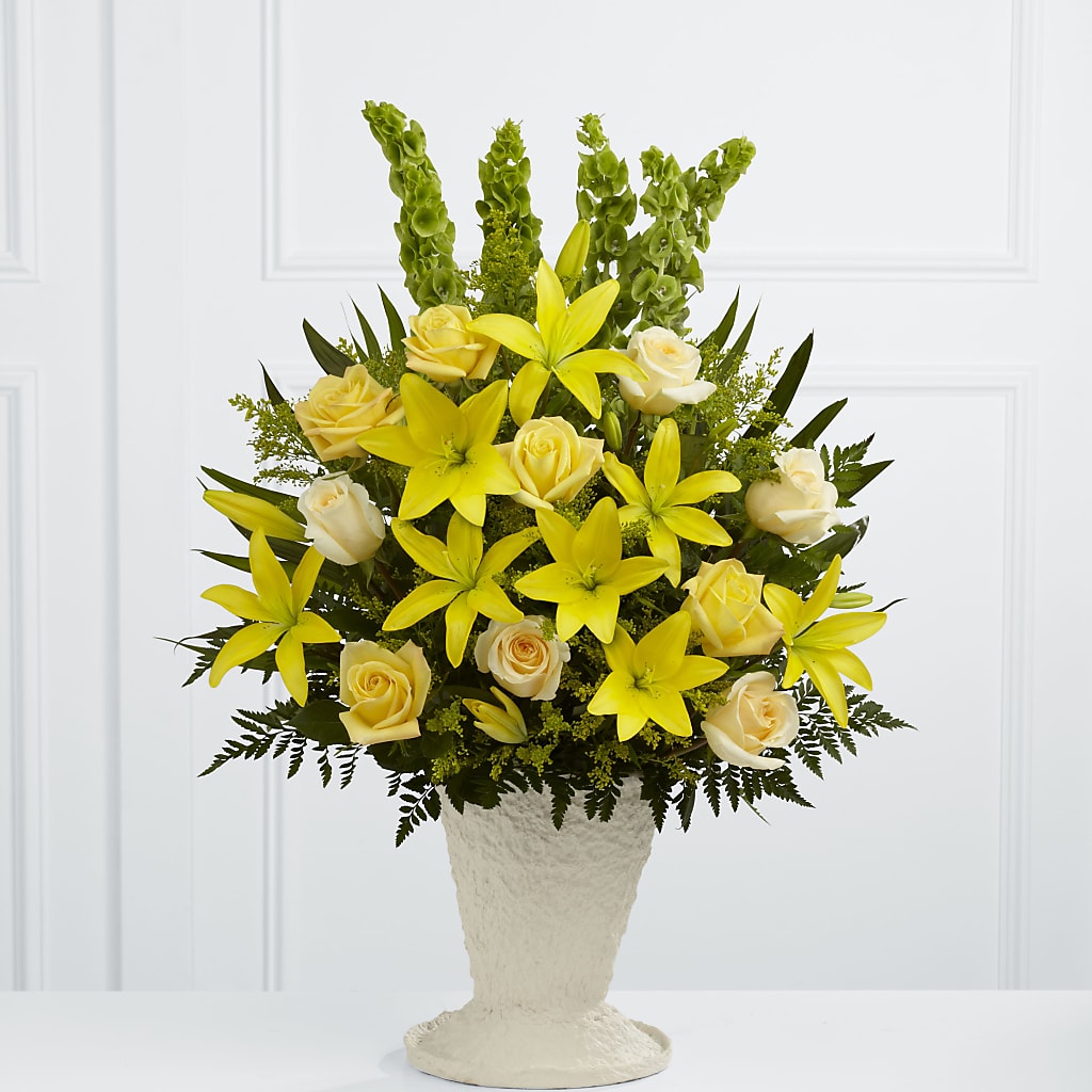 Golden Memories Arrangement – ROBIN'S CORNER FLOWER SHOP, Taunton MA