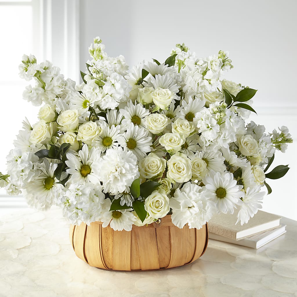 Graceful Garden Basket – ROBIN'S CORNER FLOWER SHOP, Taunton MA