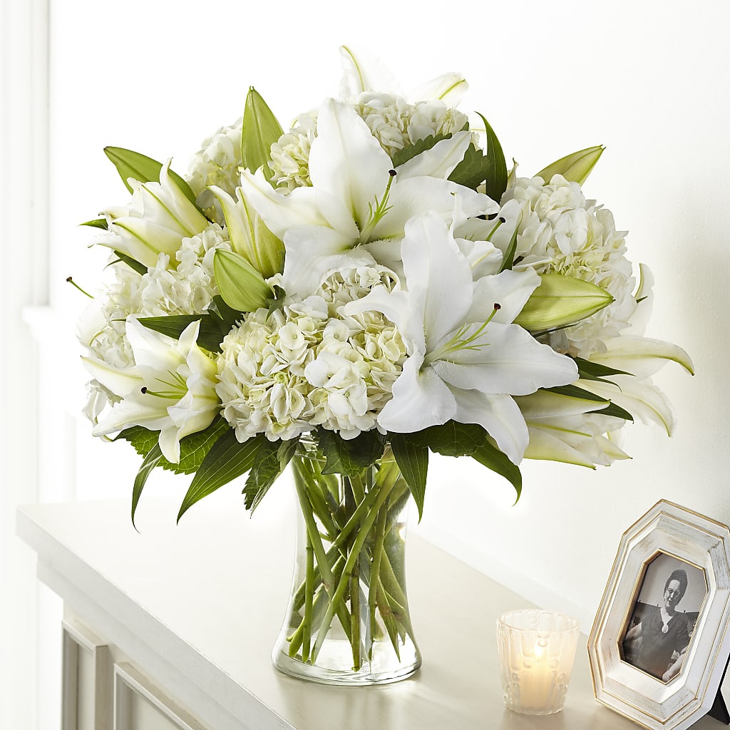 Compassionate Lily Bouquet – ROBIN'S CORNER FLOWER SHOP, Taunton MA