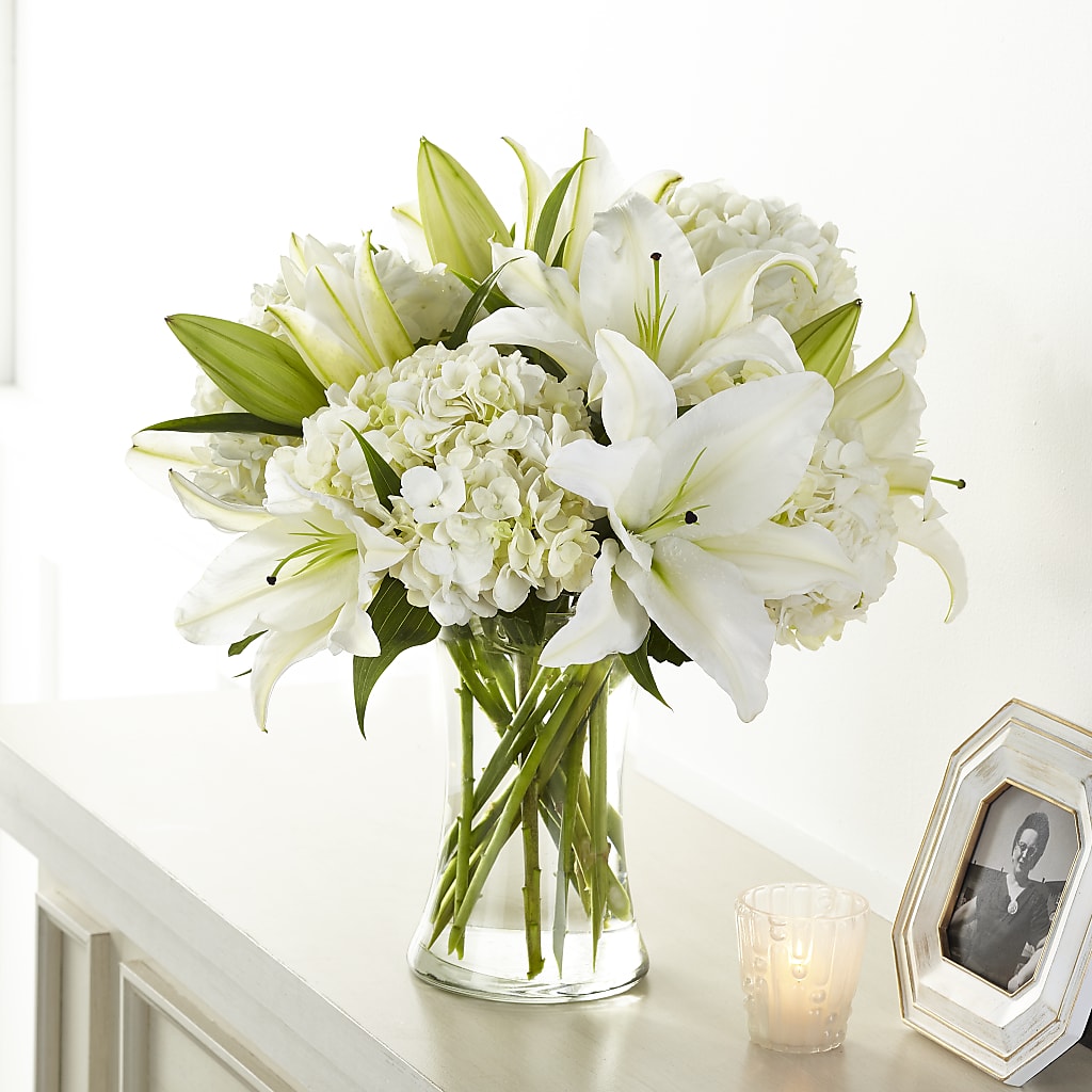 Compassionate Lily Bouquet – ROBIN'S CORNER FLOWER SHOP, Taunton MA
