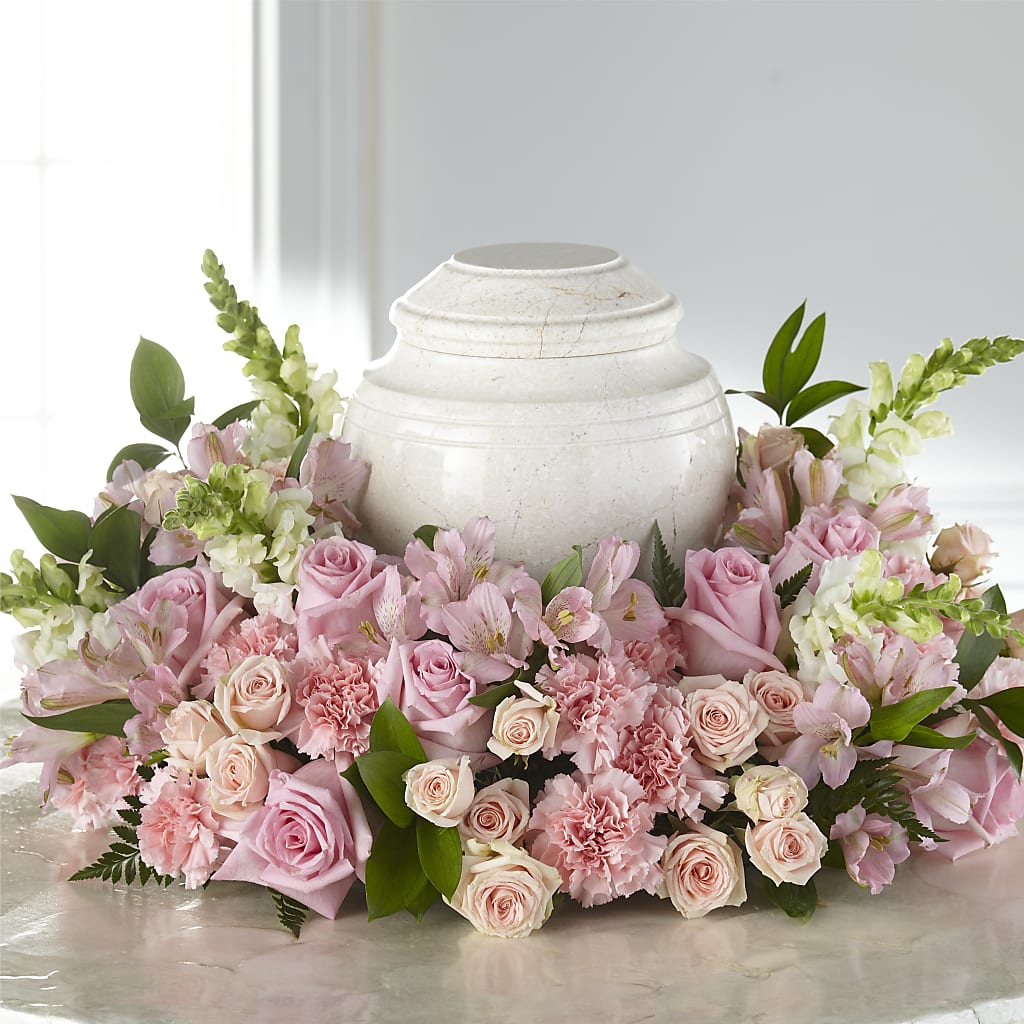 Blooms of Hope Cremation Adornment – ROBIN'S CORNER FLOWER SHOP, Taunton MA