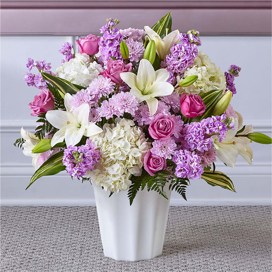 Heaven Sent Floor Basket – ROBIN'S CORNER FLOWER SHOP, Taunton MA