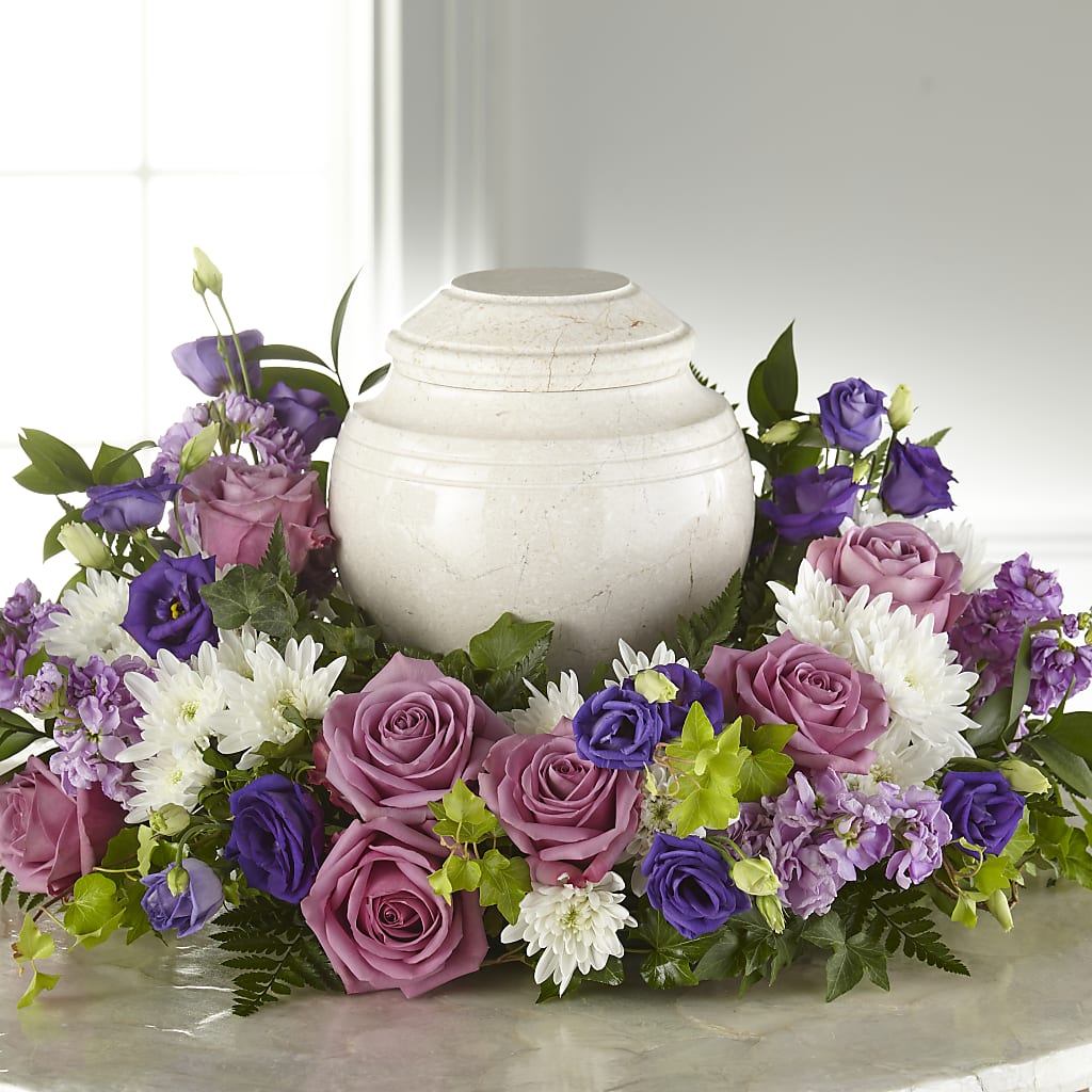 Blooming Sympathy Cremation Adornment – ROBIN'S CORNER FLOWER SHOP, Taunton MA