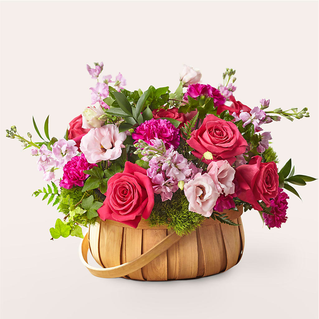 Radiance in Bloom Basket – ROBIN'S CORNER FLOWER SHOP, Taunton MA
