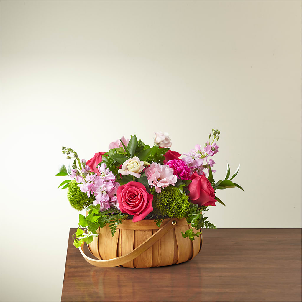 Radiance in Bloom Basket – ROBIN'S CORNER FLOWER SHOP, Taunton MA