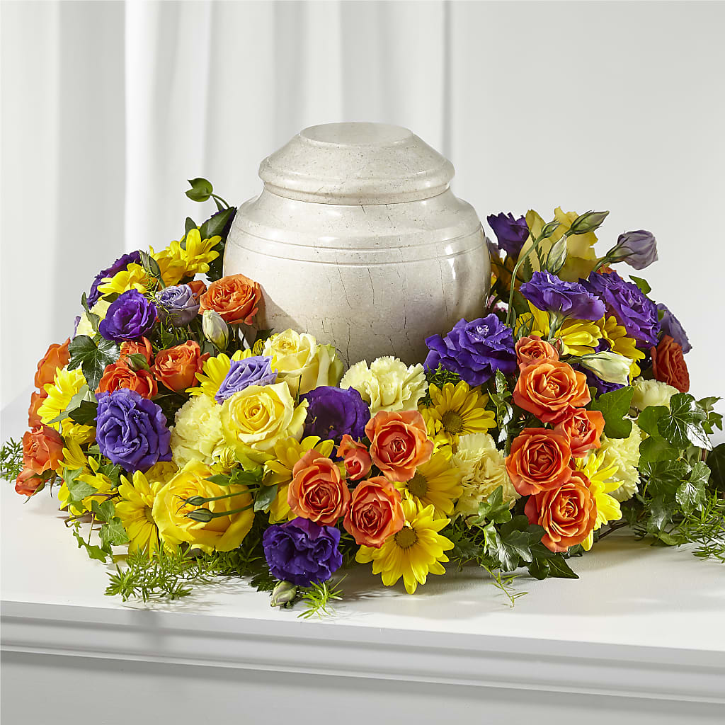 Blossoms of Remembrance Cremation Adornment – ROBIN'S CORNER FLOWER SHOP, Taunton MA