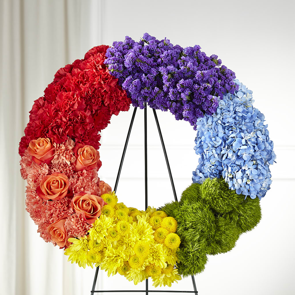 Circle of Love Wreath – ROBIN'S CORNER FLOWER SHOP, Taunton MA