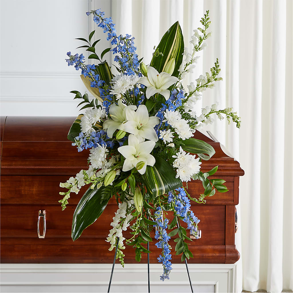 Eternal Impressions Standing Spray – ROBIN'S CORNER FLOWER SHOP, Taunton MA