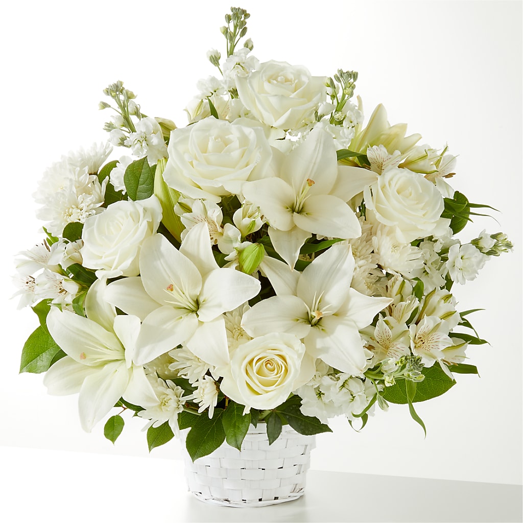 Peaceful Reflections Arrangement – ROBIN'S CORNER FLOWER SHOP, Taunton MA