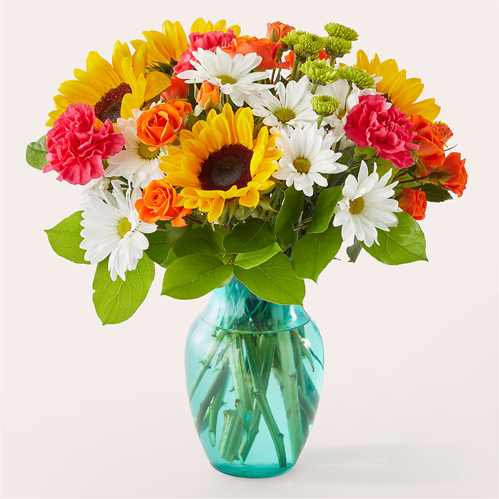 Sun-drenched Blooms Bouquet – ROBIN'S CORNER FLOWER SHOP, Taunton MA