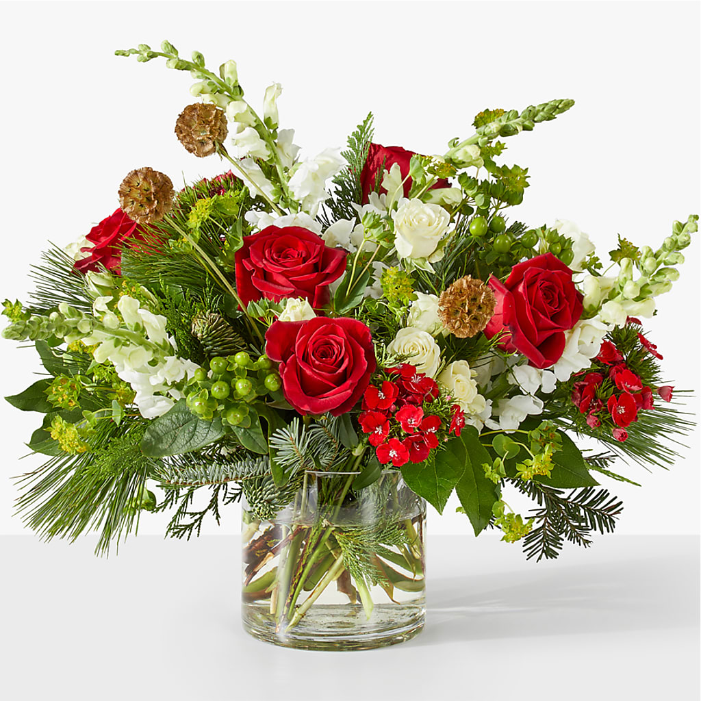 Deck the Halls Bouquet – ROBIN'S CORNER FLOWER SHOP, Taunton MA