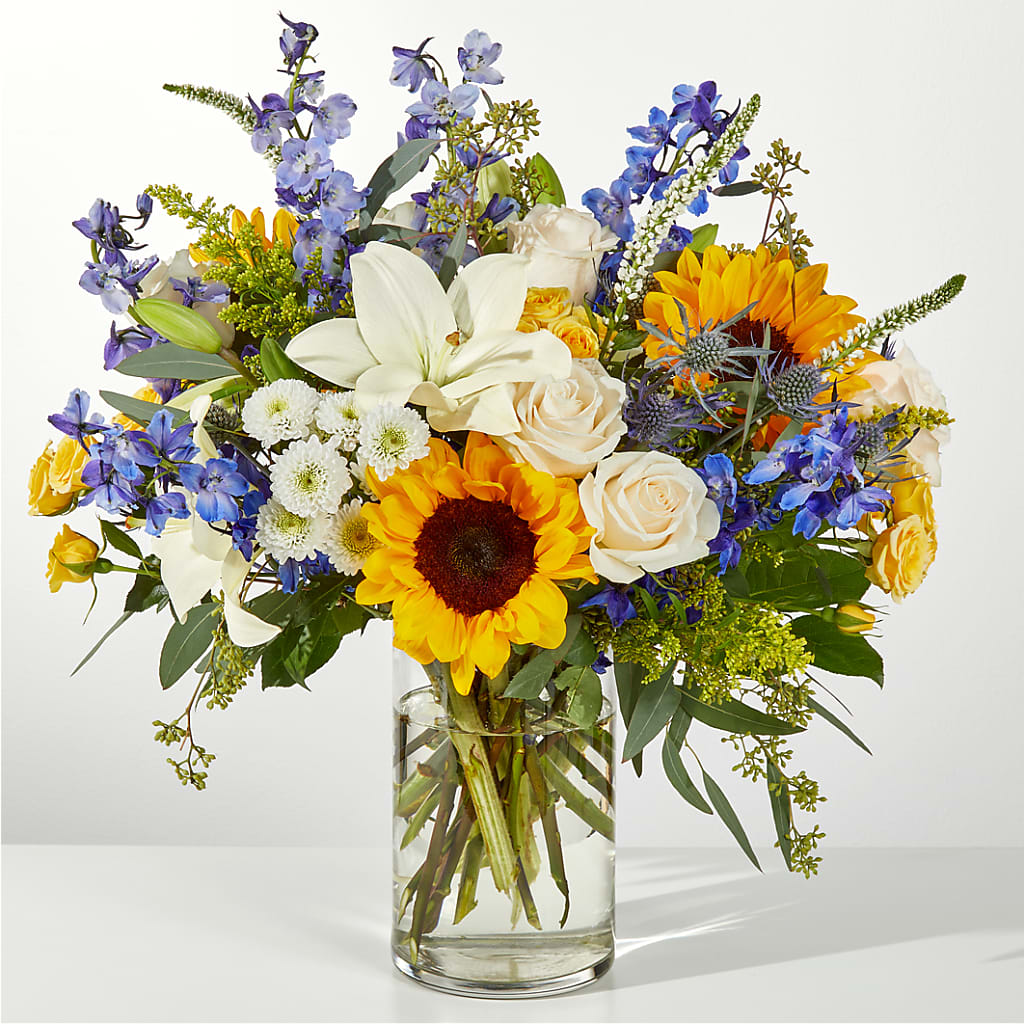 Wonderfully Sunny Bouquet – ROBIN'S CORNER FLOWER SHOP, Taunton MA