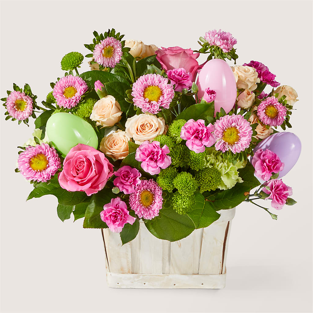 Get Eggcited Basket – ROBIN'S CORNER FLOWER SHOP, Taunton MA