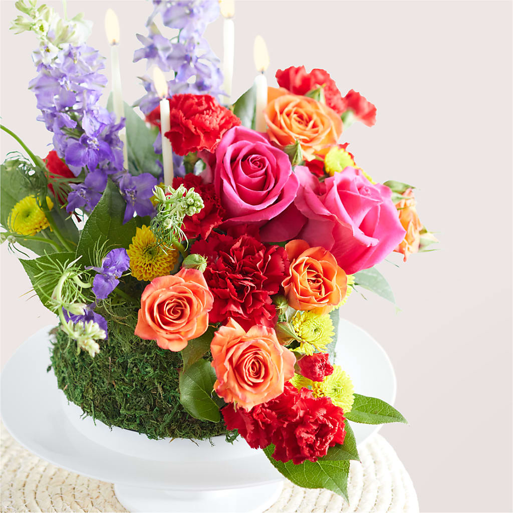 Best Year Yet Floral Cake – ROBIN'S CORNER FLOWER SHOP, Taunton MA