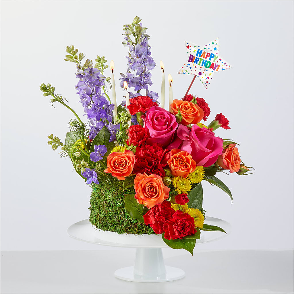 Best Year Yet Floral Cake – ROBIN'S CORNER FLOWER SHOP, Taunton MA