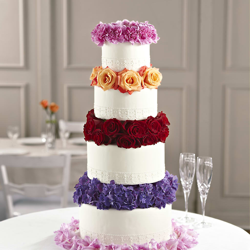 Infinite Love Cake Décor – ROBIN'S CORNER FLOWER SHOP, Taunton MA