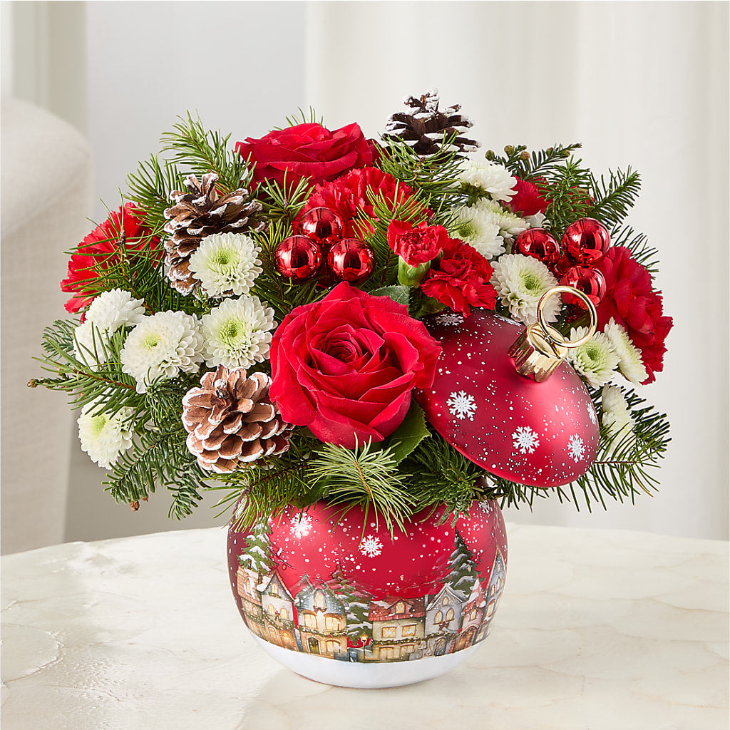 Christmas Carols Ornament – ROBIN'S CORNER FLOWER SHOP, Taunton MA