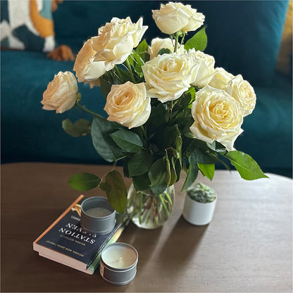 Long Stem Yellow Rose Bouquet – ROBIN'S CORNER FLOWER SHOP, Taunton MA