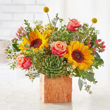Sunflower Season Bouquet – ROBIN'S CORNER FLOWER SHOP, Taunton MA
