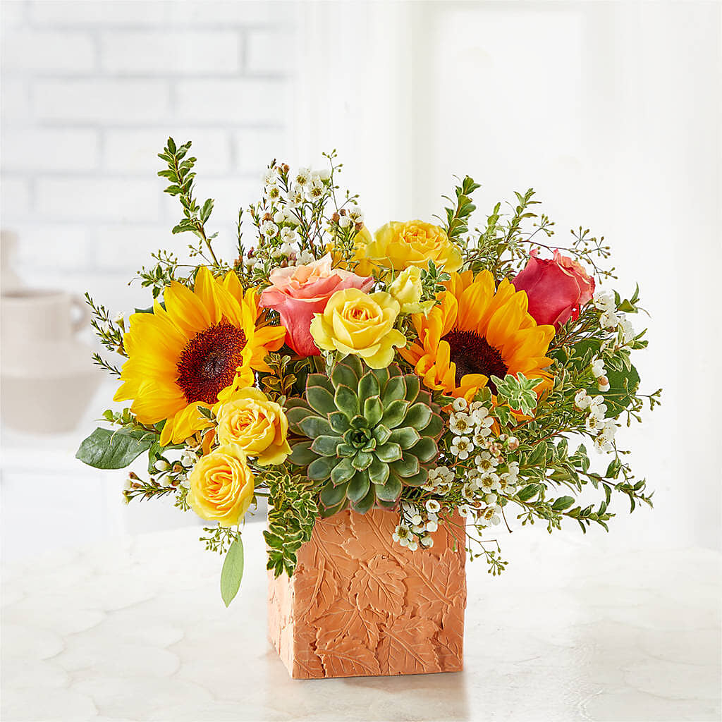 Sunflower Season Bouquet – ROBIN'S CORNER FLOWER SHOP, Taunton MA