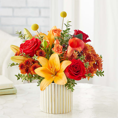 Scarlet Skies Bouquet – ROBIN'S CORNER FLOWER SHOP, Taunton MA