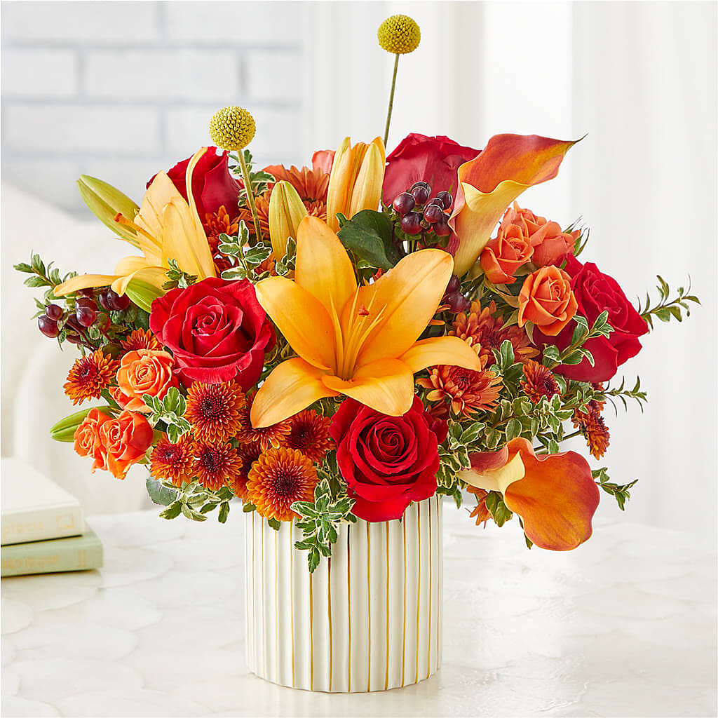 Scarlet Skies Bouquet – ROBIN'S CORNER FLOWER SHOP, Taunton MA