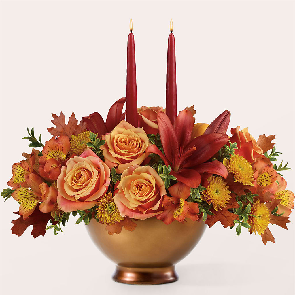Harvest Table Centerpiece – ROBIN'S CORNER FLOWER SHOP, Taunton MA