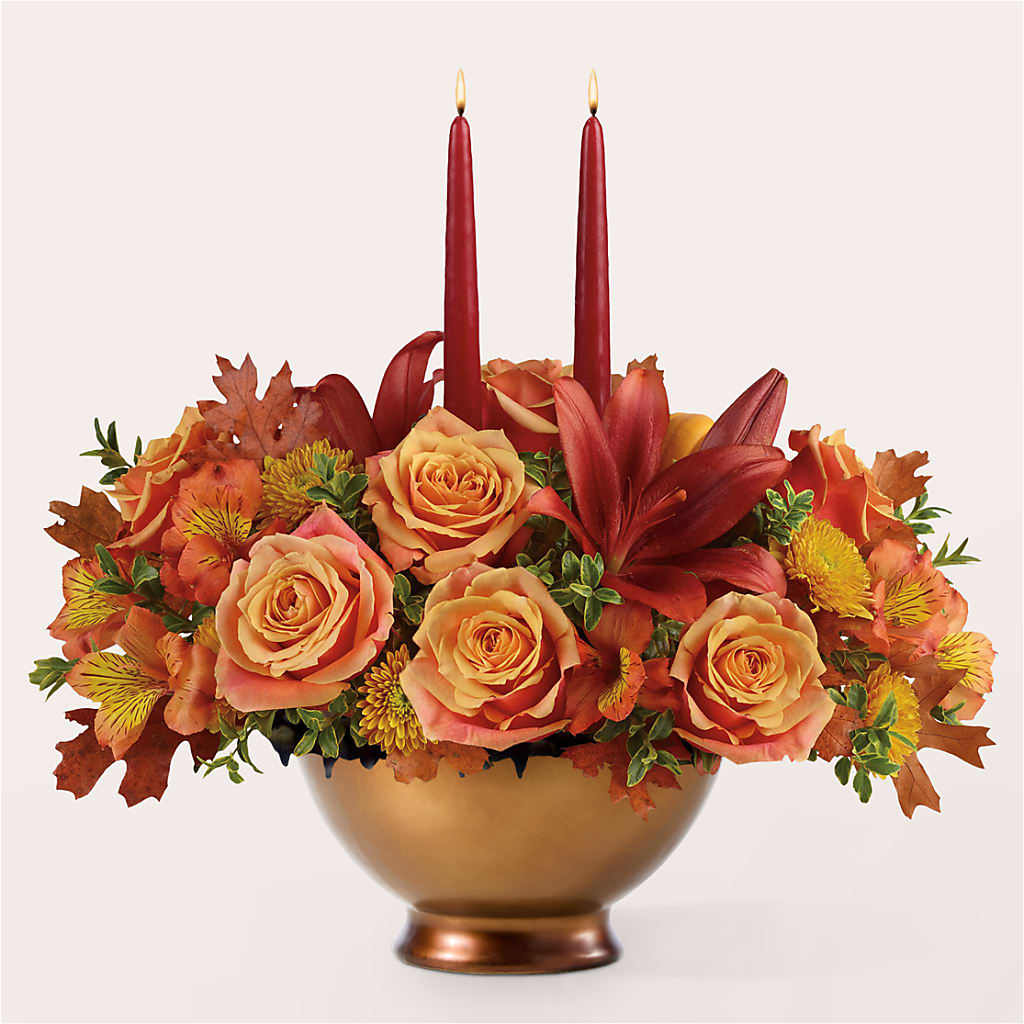 Harvest Table Centerpiece – ROBIN'S CORNER FLOWER SHOP, Taunton MA