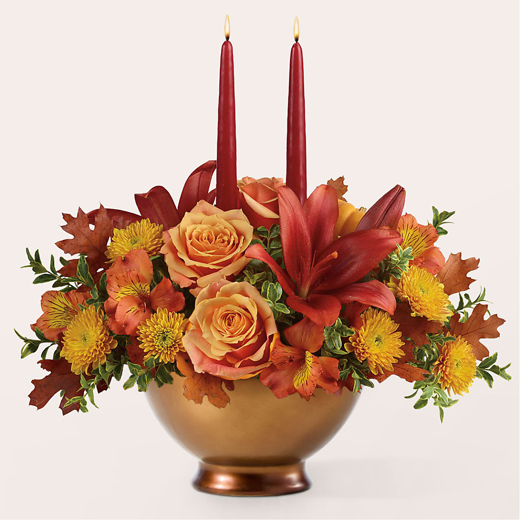 Harvest Table Centerpiece – ROBIN'S CORNER FLOWER SHOP, Taunton MA