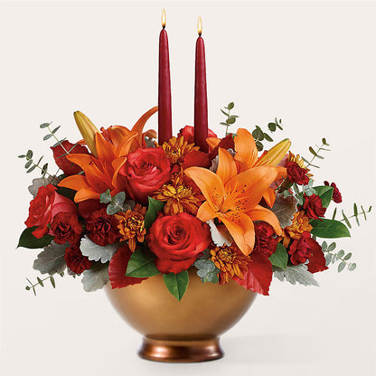 Fruits of Fall Centerpiece – ROBIN'S CORNER FLOWER SHOP, Taunton MA