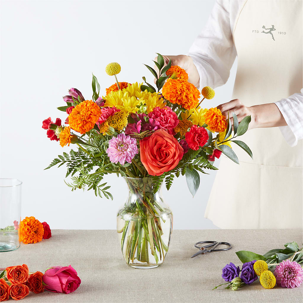 Feast of Color – A Florist Original – ROBIN'S CORNER FLOWER SHOP, Taunton MA