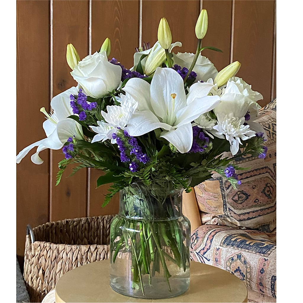 Beyond Blue Bouquet – ROBIN'S CORNER FLOWER SHOP, Taunton MA