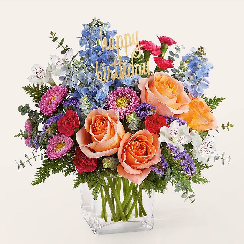 Birthday Bash Bouquet – ROBIN'S CORNER FLOWER SHOP, Taunton MA
