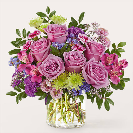 Glass Half Full Bouquet – ROBIN'S CORNER FLOWER SHOP, Taunton MA