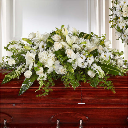 Abundance Casket Spray – ROBIN'S CORNER FLOWER SHOP, Taunton MA