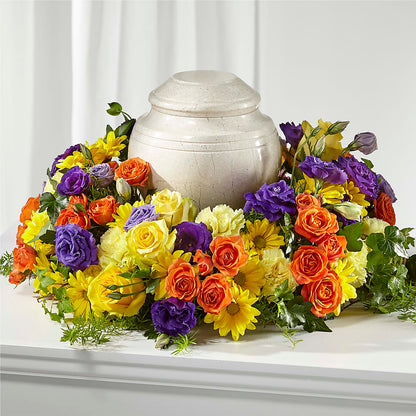 Blossoms of Remembrance Cremation Adornment – ROBIN'S CORNER FLOWER SHOP, Taunton MA