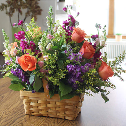 Garden of Life Basket – ROBIN'S CORNER FLOWER SHOP, Taunton MA