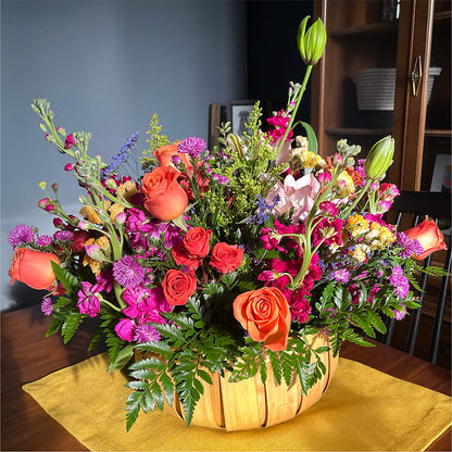 Garden of Life Basket – ROBIN'S CORNER FLOWER SHOP, Taunton MA